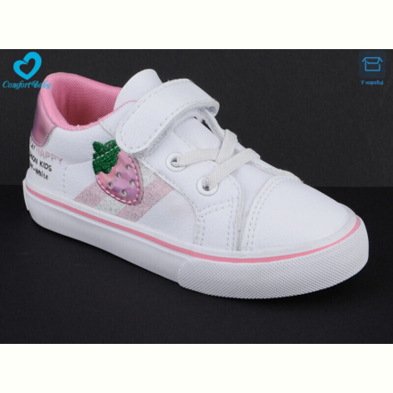 Кроссовки Comfort-baby 8023 біло-рожевий