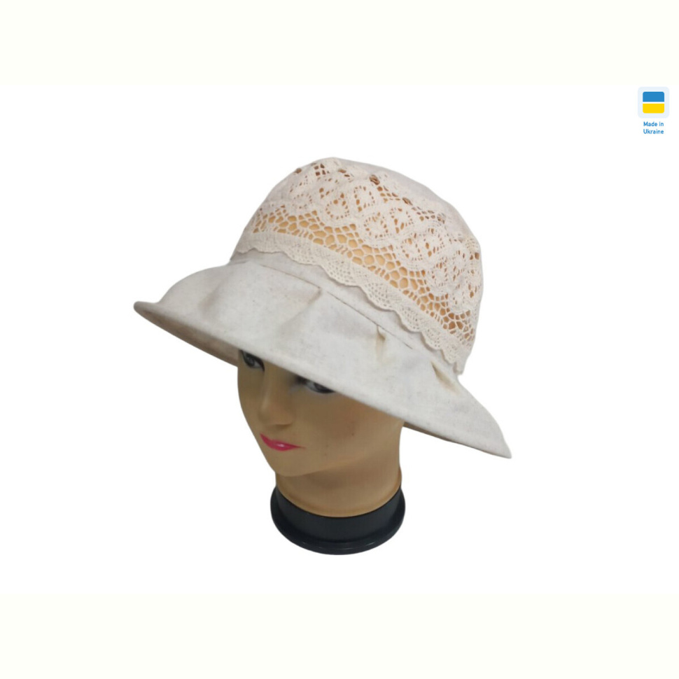 Шляпа Mabi 0732 бежевий