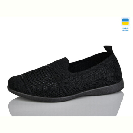 Слипоны Lot Shoes 713 чорний