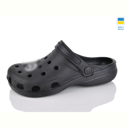 Кроксы Inblue SV18 чорний мерседес