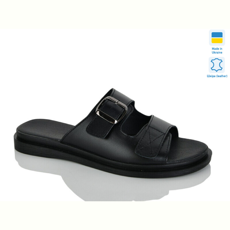 Шлепки Sali 110 чорний к.