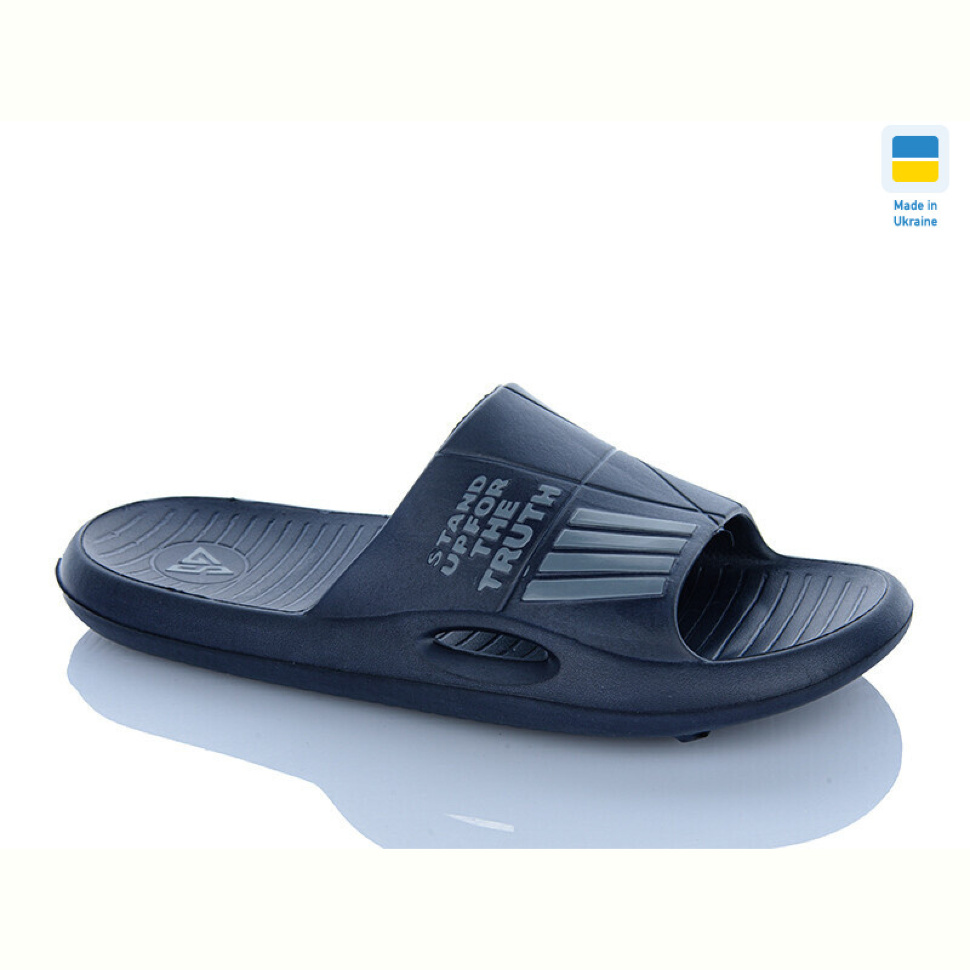 Шлепки DeMur 6141 синій