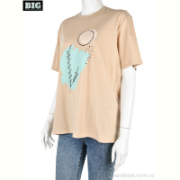 Футболка BIG 4049-08-3 beige