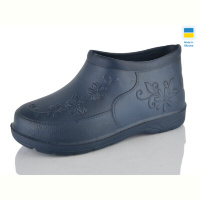 Галоши Lot Shoes Квітка холодний синій