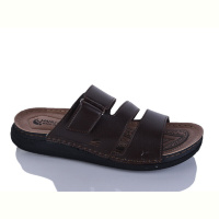 Шлепки Oscar 01-46 корич.к.