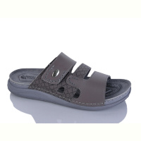 Шлепки Oscar 01-47 сірий к.