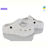 Кроксы Roks 152-451 білий