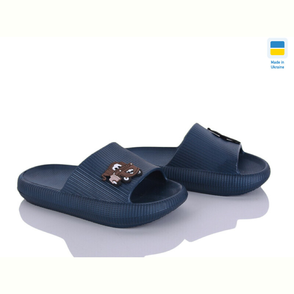 Шлепки Inblue 022 синій