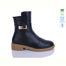 Ботинки Sali 81 черно коричнеаый