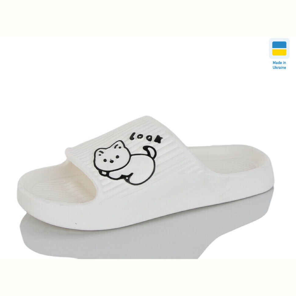 Шлепки M&L  Alex13 B104 білий