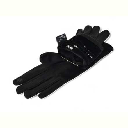 Перчатки PAIDI 214-1 замш black