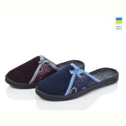 Тапки Lot Shoes Б/з  блиск вельвет mix
