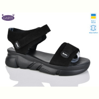 Босоножки Garti 0150 чорний замш