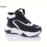 Ботинки Princess YP07 black-white
