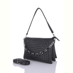 Сумка Sheng Ma-Lusha 66030 black (18x25x9)
