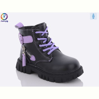 Ботинки Леопард A005 black-violet