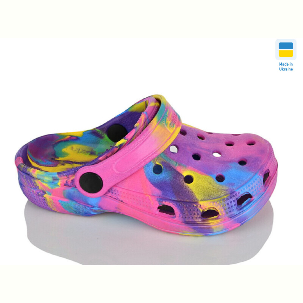 Кроксы Lot Shoes N017 папуга рожевий