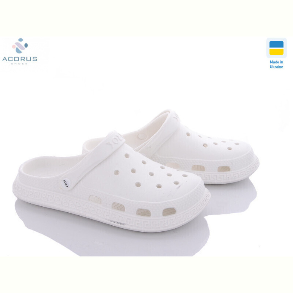Кроксы Acorus C98 білий Кроксы Acorus C98 білий