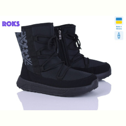 Дутики Roks 3713 чорний