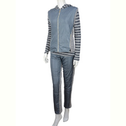 Спортивный костюм Obuvok Ж436 (04280) grey-black флис