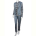 Спортивный костюм Obuvok Ж436 (04280) grey-black флис