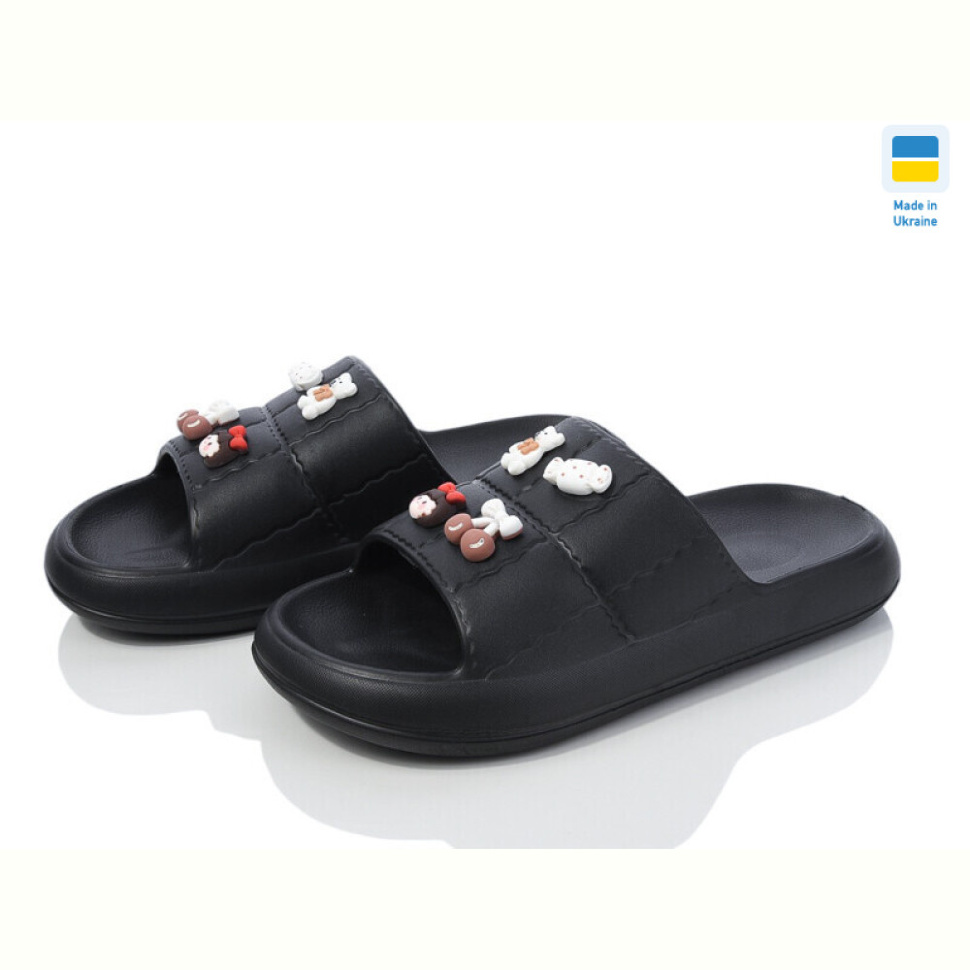 Шлепки Inblue ПЖ52 чорний Шлепки Inblue ПЖ52 чорний