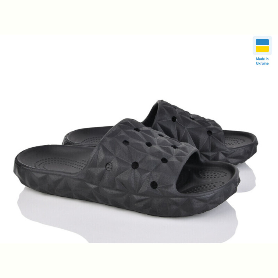 Шлепки Vladimir Крок С105 чорний