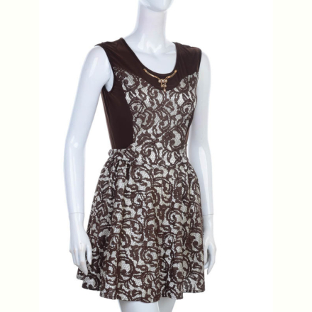 Платье Victoria N064 brown