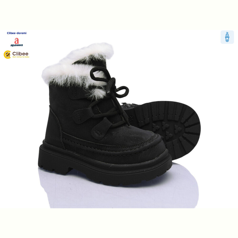 Ботинки Clibee-Doremi ABC30 black