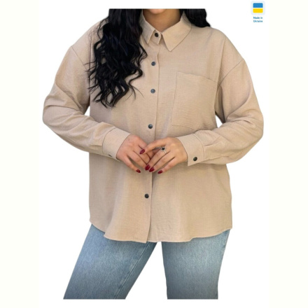 Рубашка Optspace N003 beige