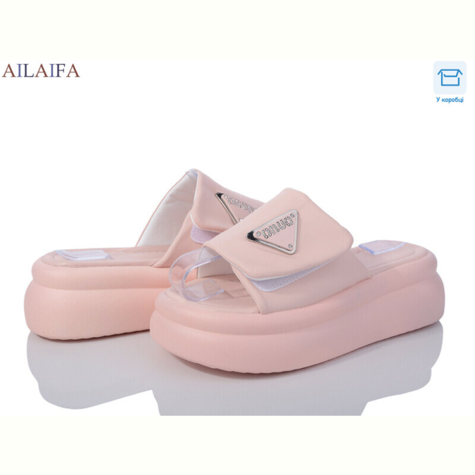 Шлепки Ailaifa 8011 pink