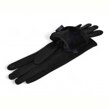 Перчатки PAIDI 214-3 замш black
