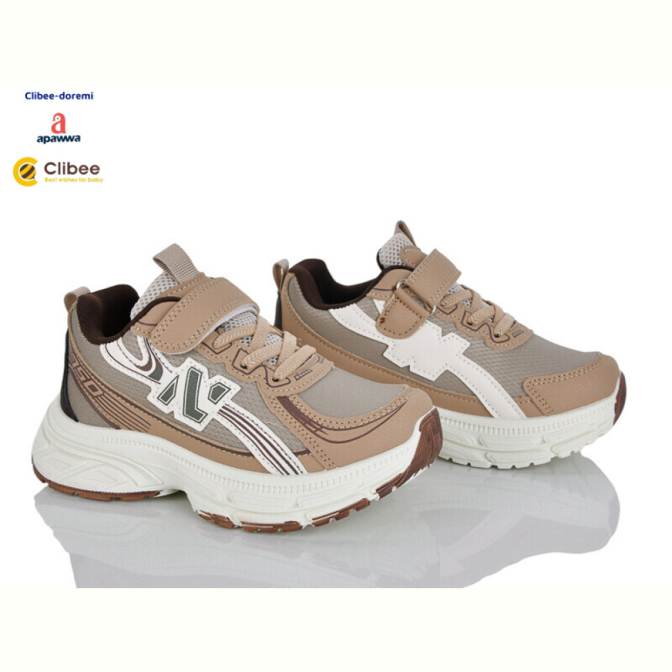 Кроссовки Clibee-Doremi LC1188 khaki-green