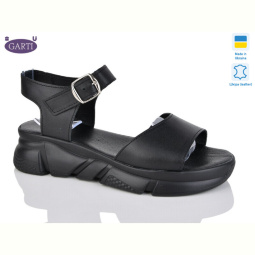 Босоножки Garti 0149 чорна шкіра