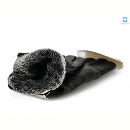 Перчатки PAIDI 94-5 black олень