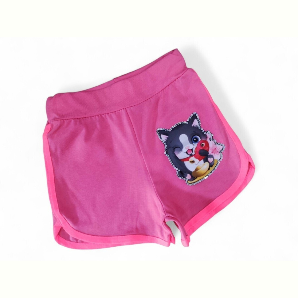 Шорты Kids-modnik 1733-1 кораловий Шорты Kids-modnik 1733-1 кораловий