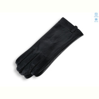 Перчатки Королева G7-808Ж шкіра вовна black