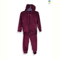 Спортивный костюм Kir15 18328 бордовий