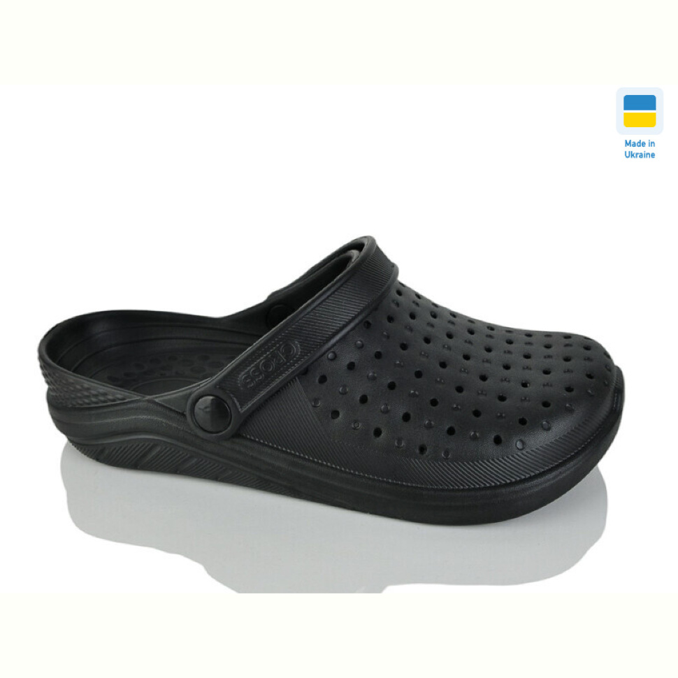 Кроксы Lot Shoes N025 чорний