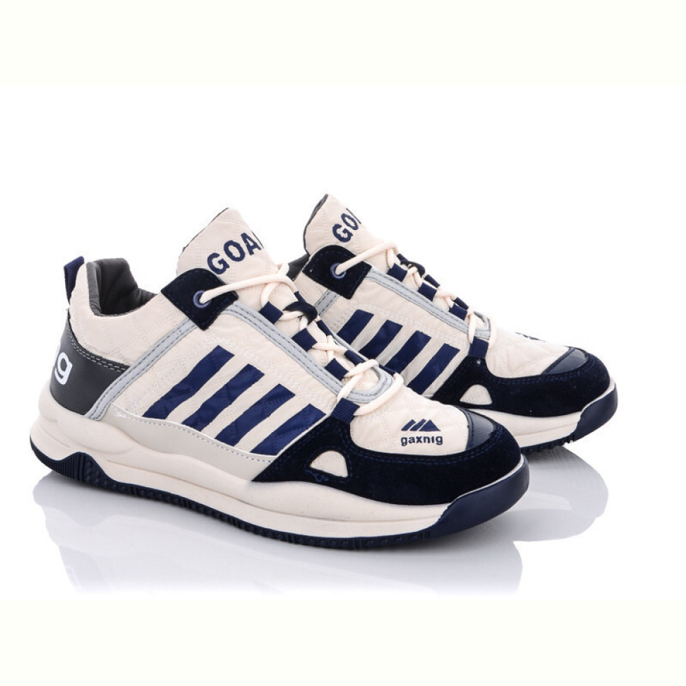 Кроссовки Violeta Y154(TJ999) beige-blue