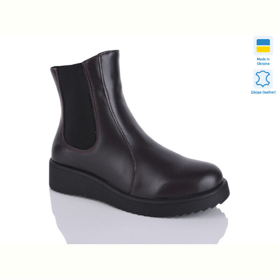 Ботинки Sali 88 коричневий к. зима