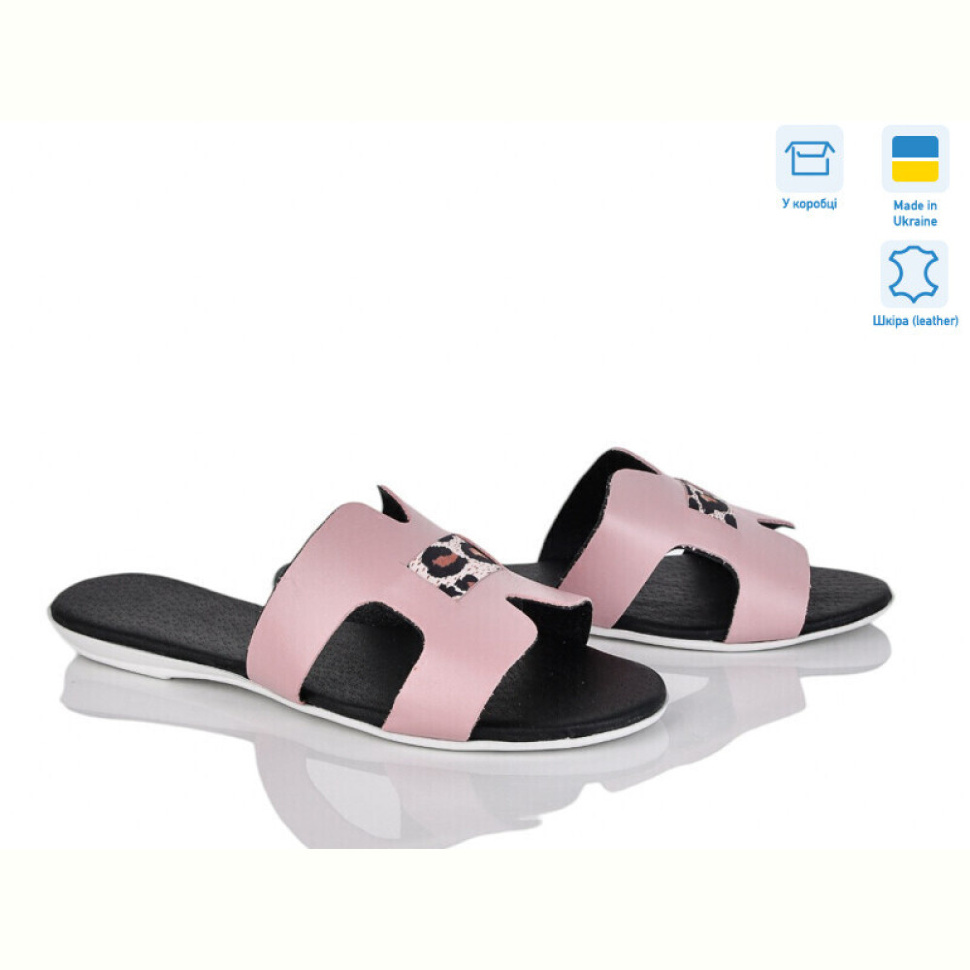 Шлепки A.Dama MV127-5 рожевий