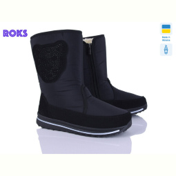 Дутики Roks 3106 чорний