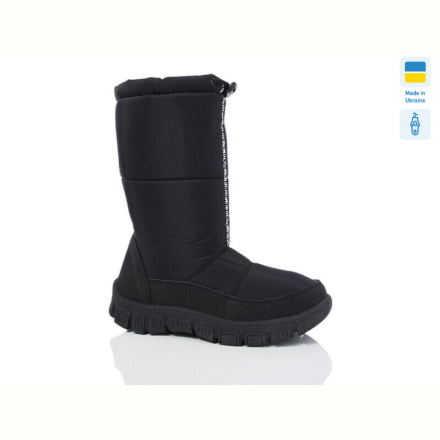 Дутики Inblue 304 чорний