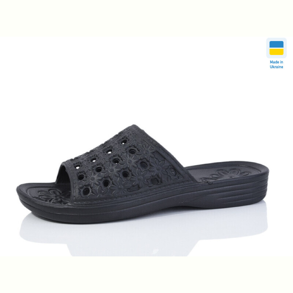 Шлепки Progress Крок Ж С19 чорний