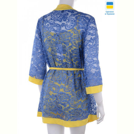 Ночная рубашка Nadia &amp; Natali 0511 yellow-d.blue