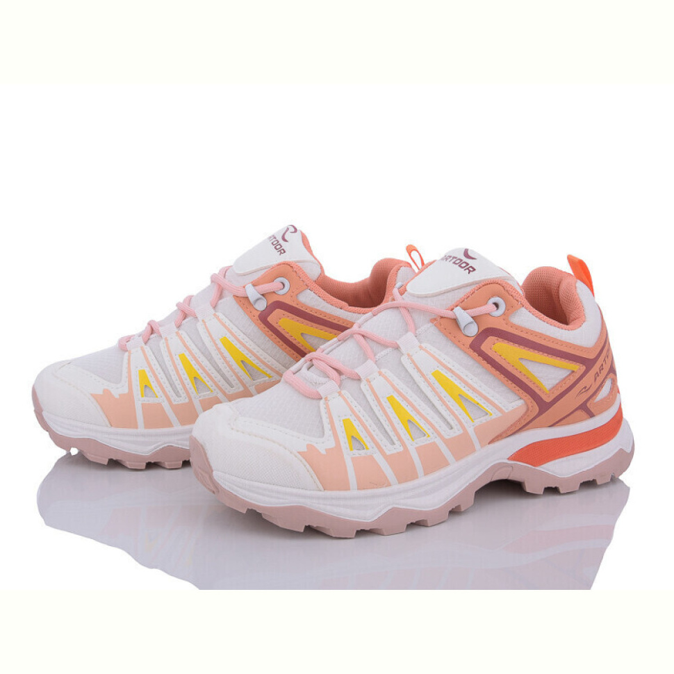 Кроссовки Violeta 149-32 white-pink