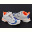 Кроссовки Violeta Q73-801 white-orange