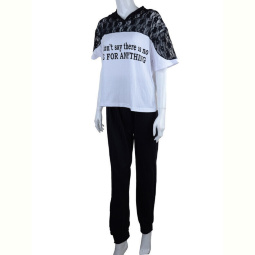 Пижама Obuvok 1600-024 white (04064) ЗНИЖКА