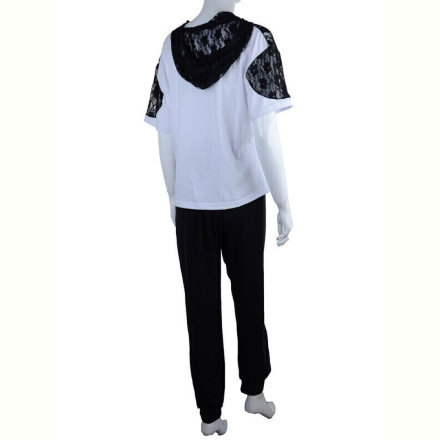 Пижама Obuvok 1600-024 white (04064) ЗНИЖКА